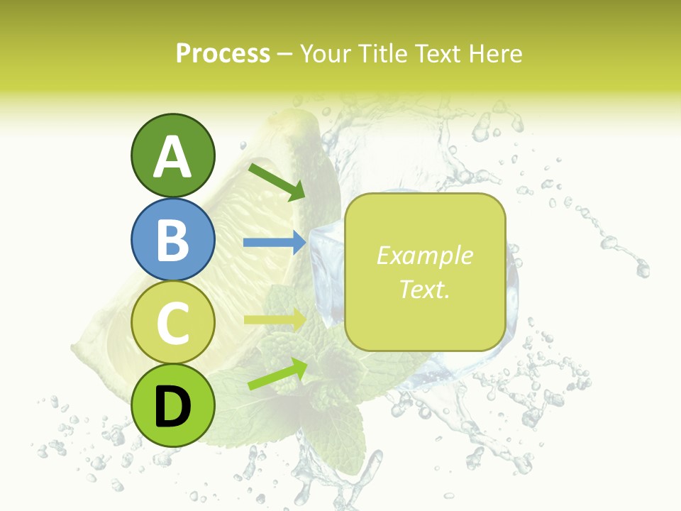 Liquor Food Ice PowerPoint Template