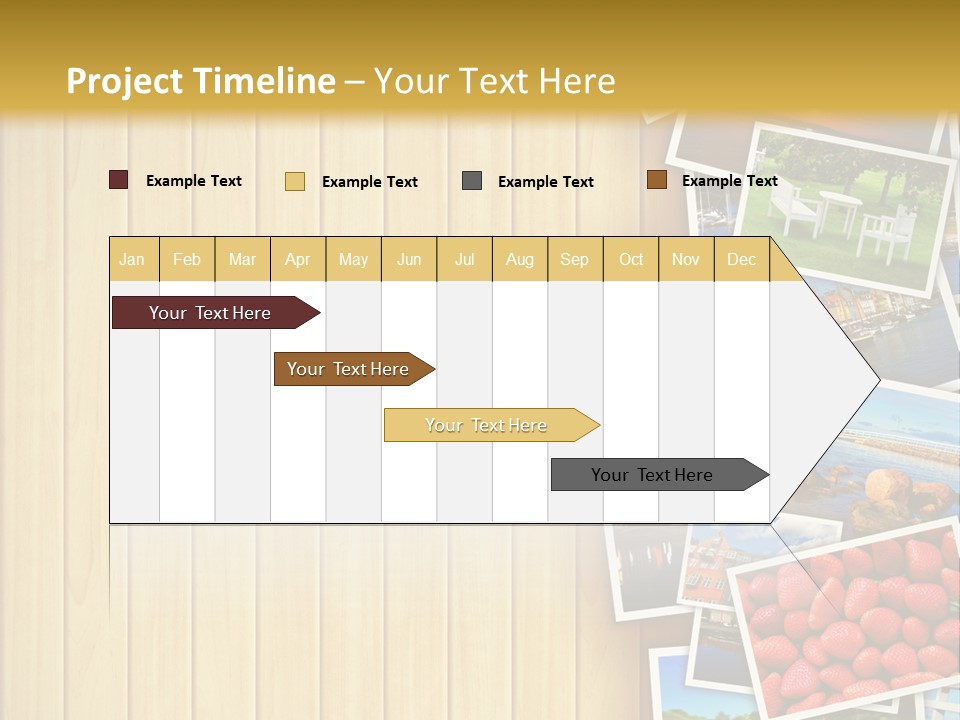 Photography Collage Lumber PowerPoint Template