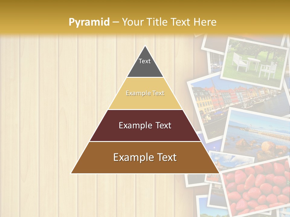 Photography Collage Lumber PowerPoint Template