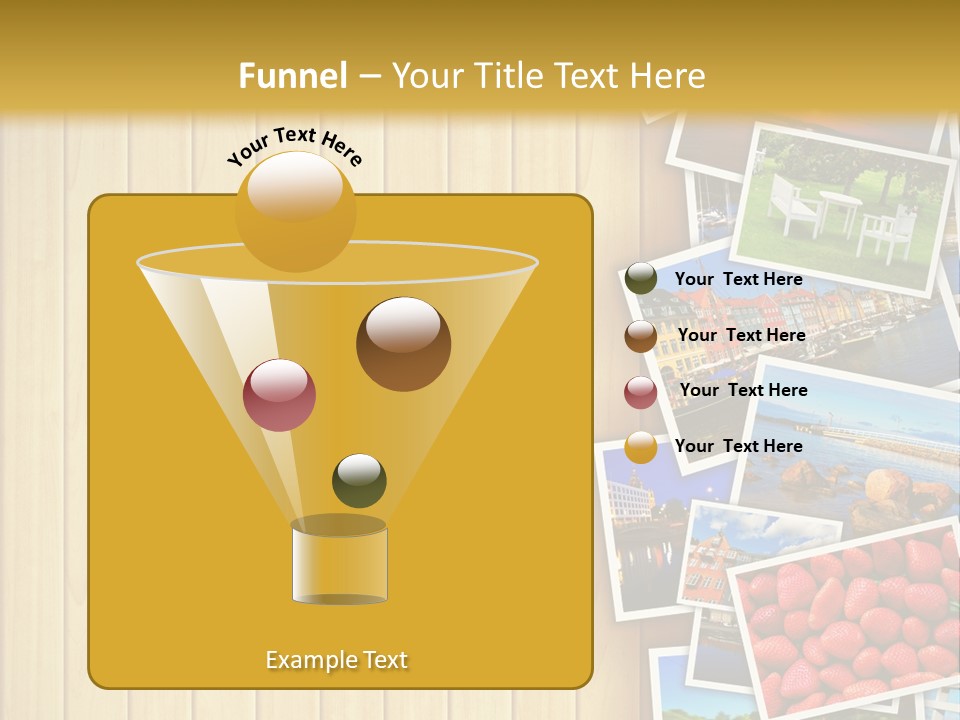 Photography Collage Lumber PowerPoint Template