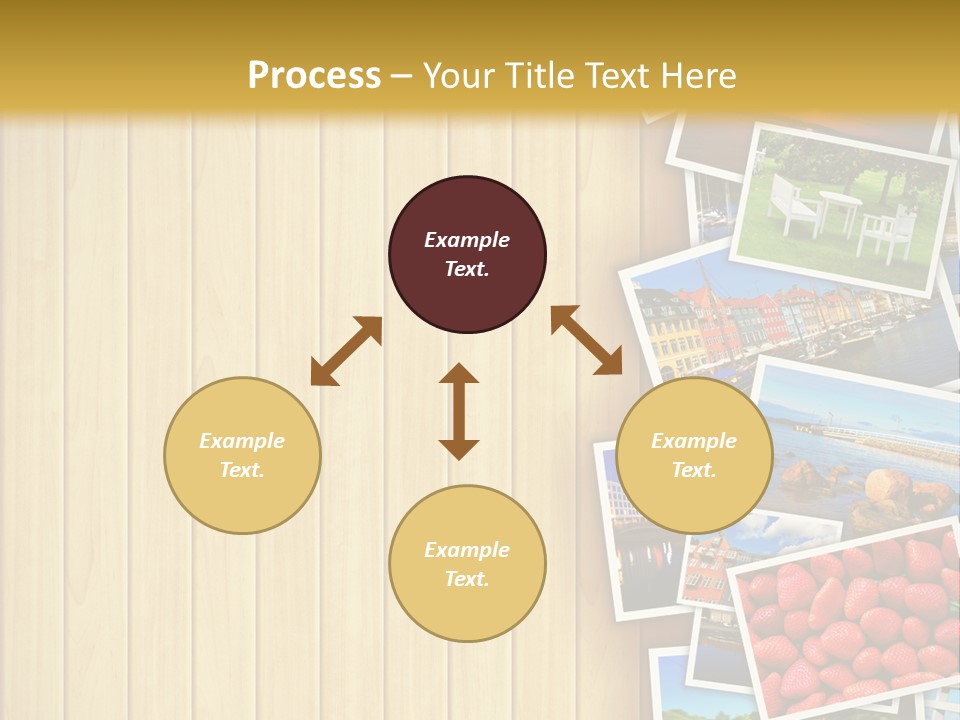 Photography Collage Lumber PowerPoint Template