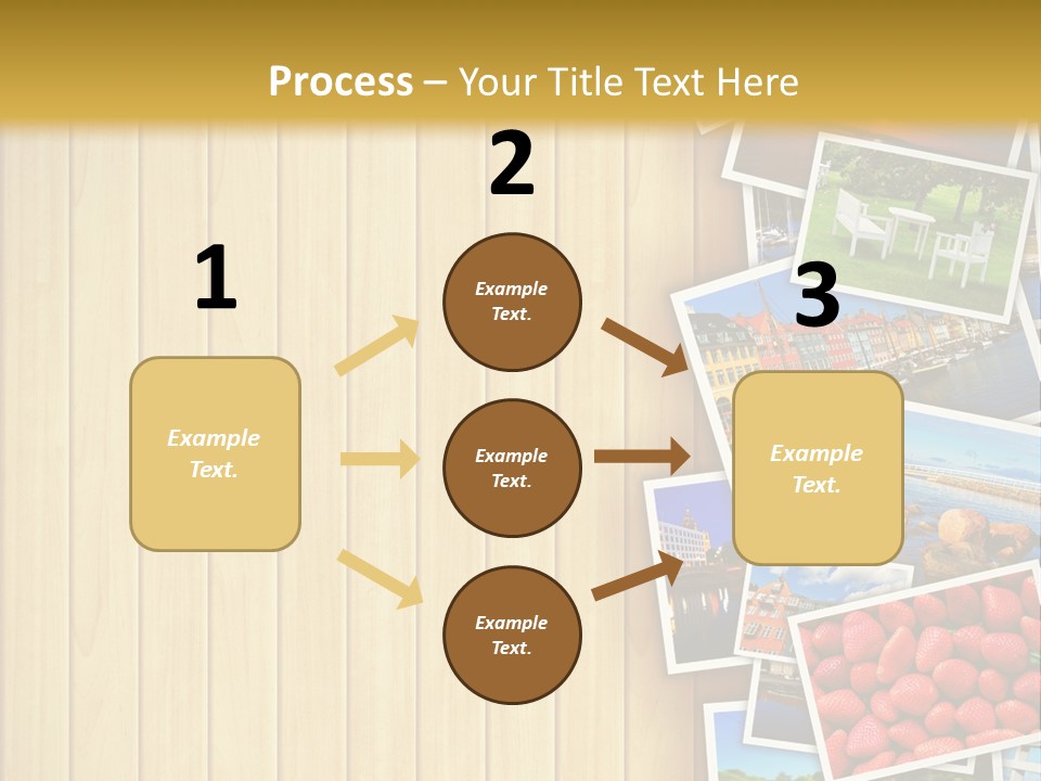 Photography Collage Lumber PowerPoint Template
