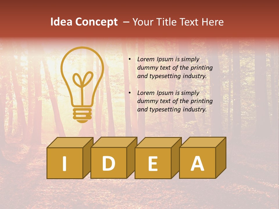 Green Sun Yellow PowerPoint Template