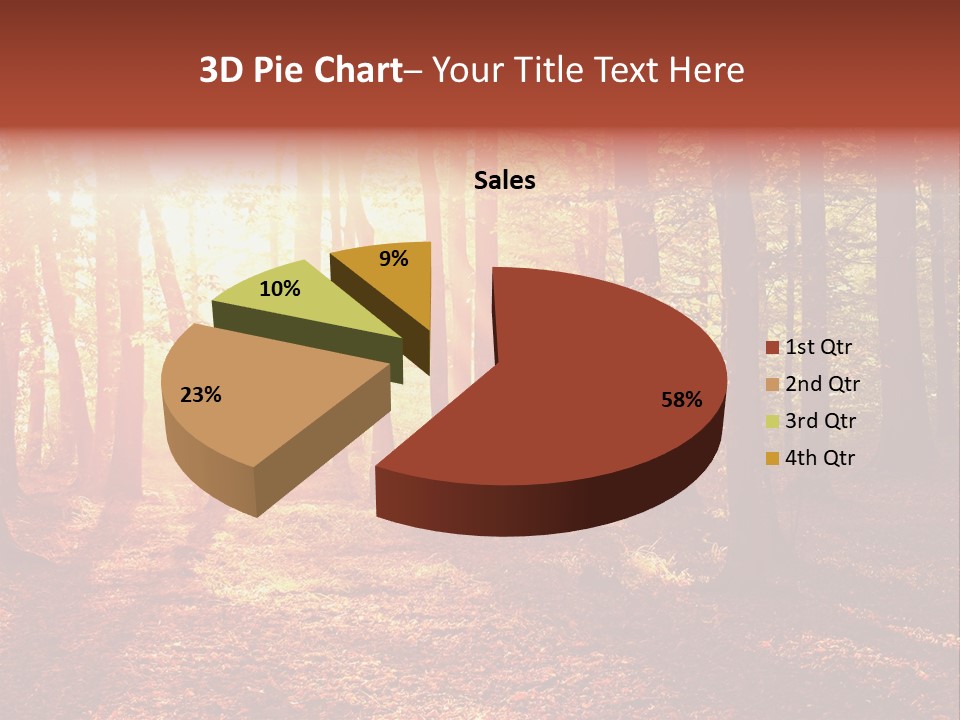 Green Sun Yellow PowerPoint Template