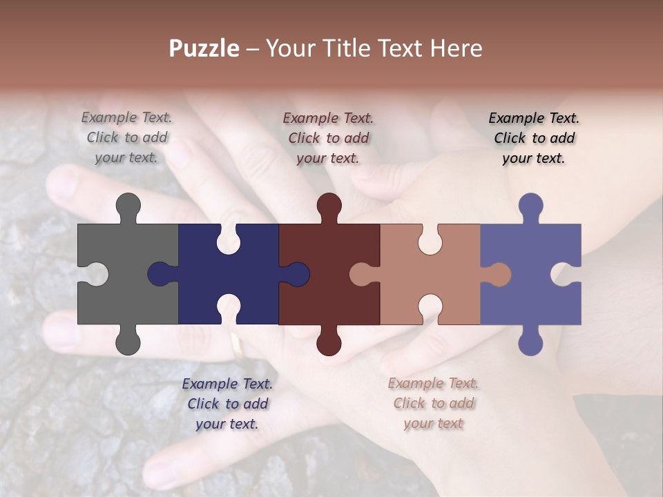 Small Family Concept Beginning PowerPoint Template