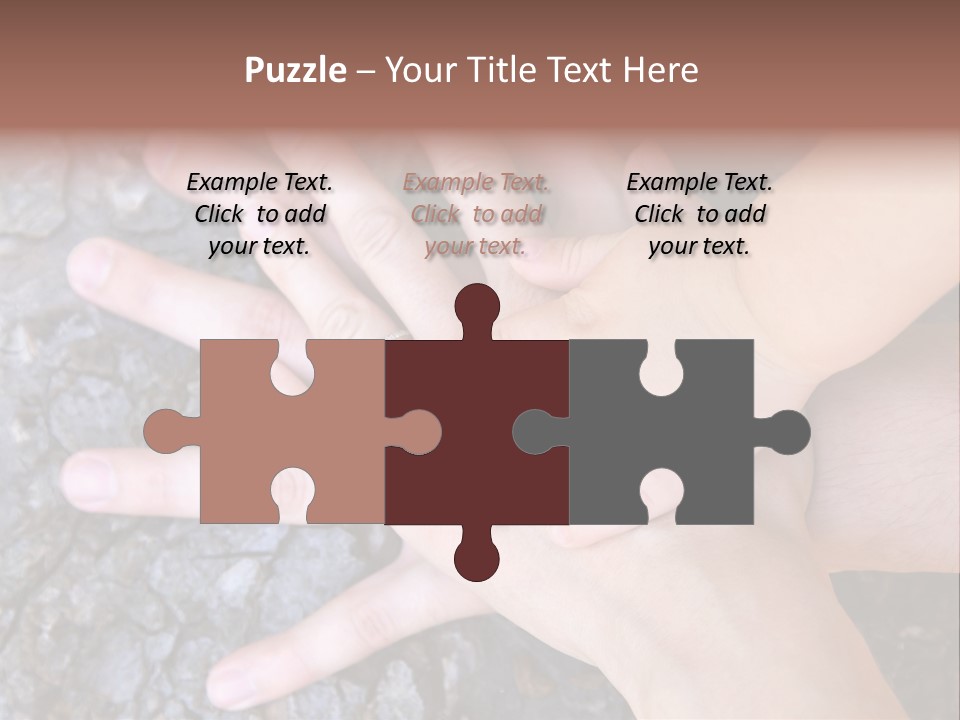 Small Family Concept Beginning PowerPoint Template