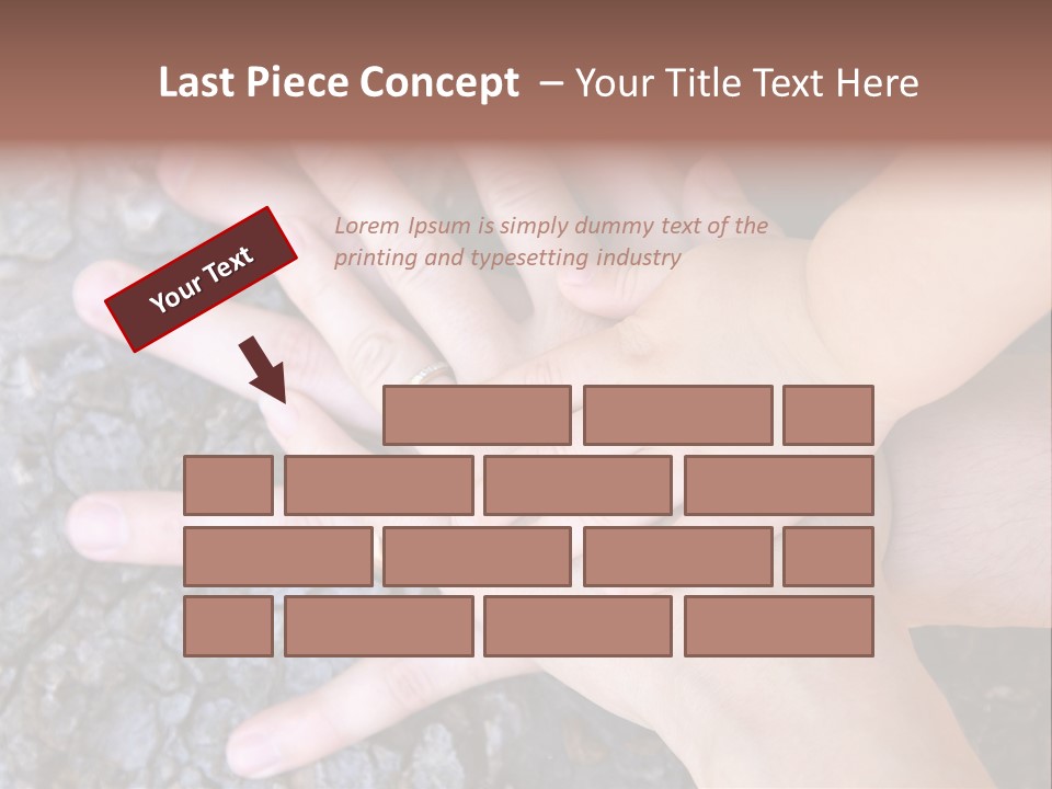 Small Family Concept Beginning PowerPoint Template