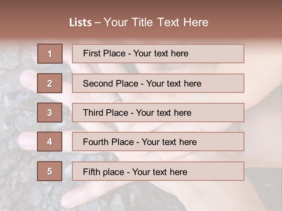 Small Family Concept Beginning PowerPoint Template