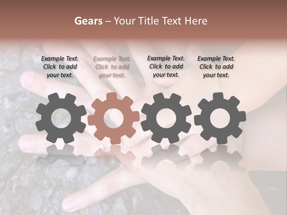 Small Family Concept Beginning PowerPoint Template