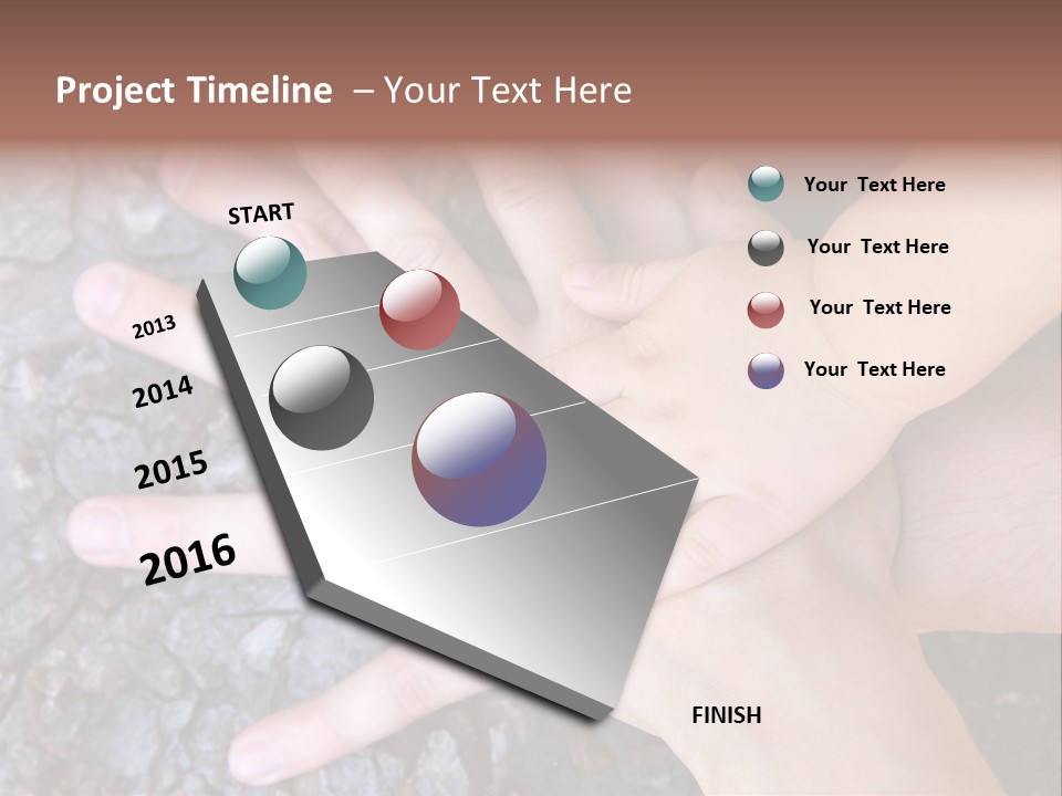 Small Family Concept Beginning PowerPoint Template