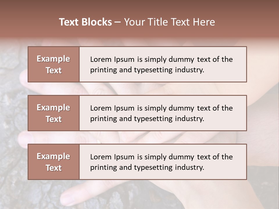 Small Family Concept Beginning PowerPoint Template