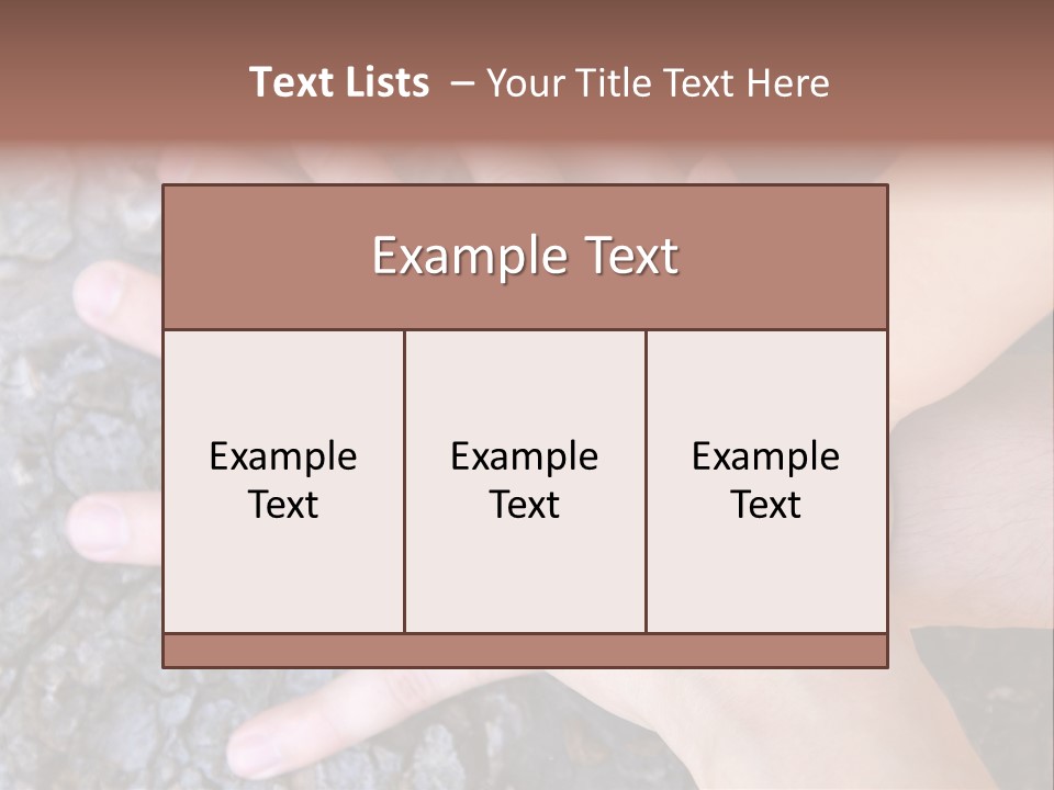 Small Family Concept Beginning PowerPoint Template