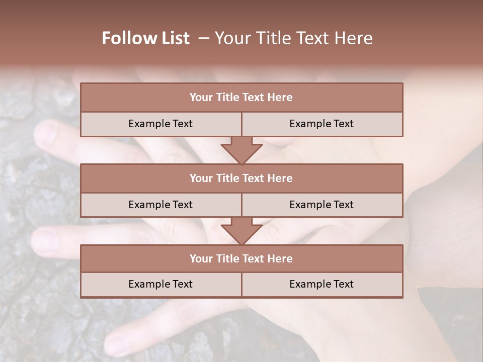 Small Family Concept Beginning PowerPoint Template