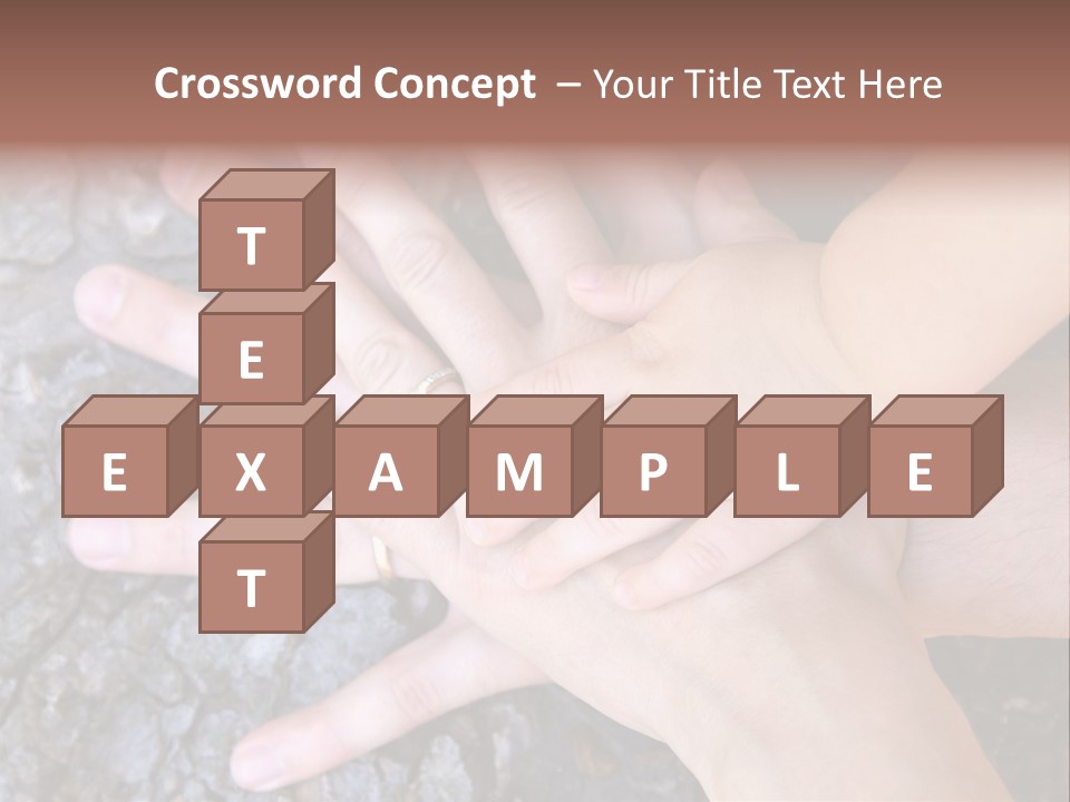 Small Family Concept Beginning PowerPoint Template
