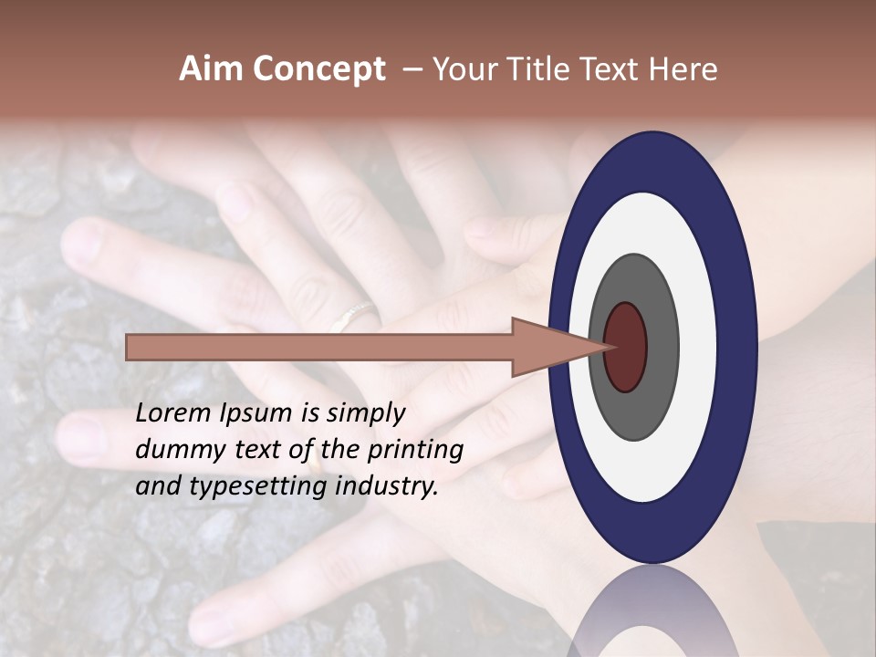 Small Family Concept Beginning PowerPoint Template