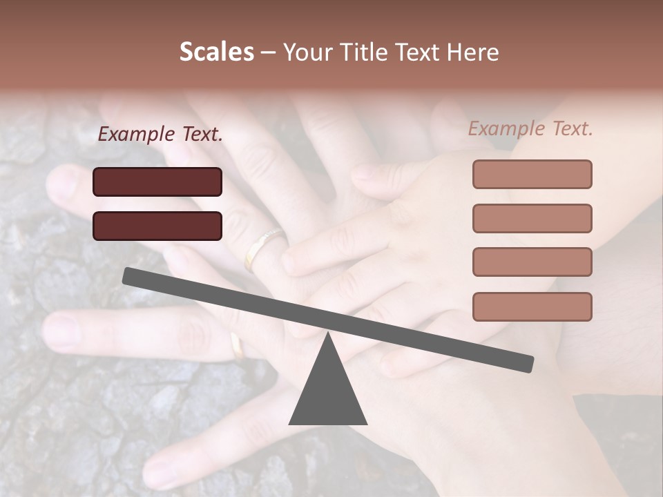 Small Family Concept Beginning PowerPoint Template