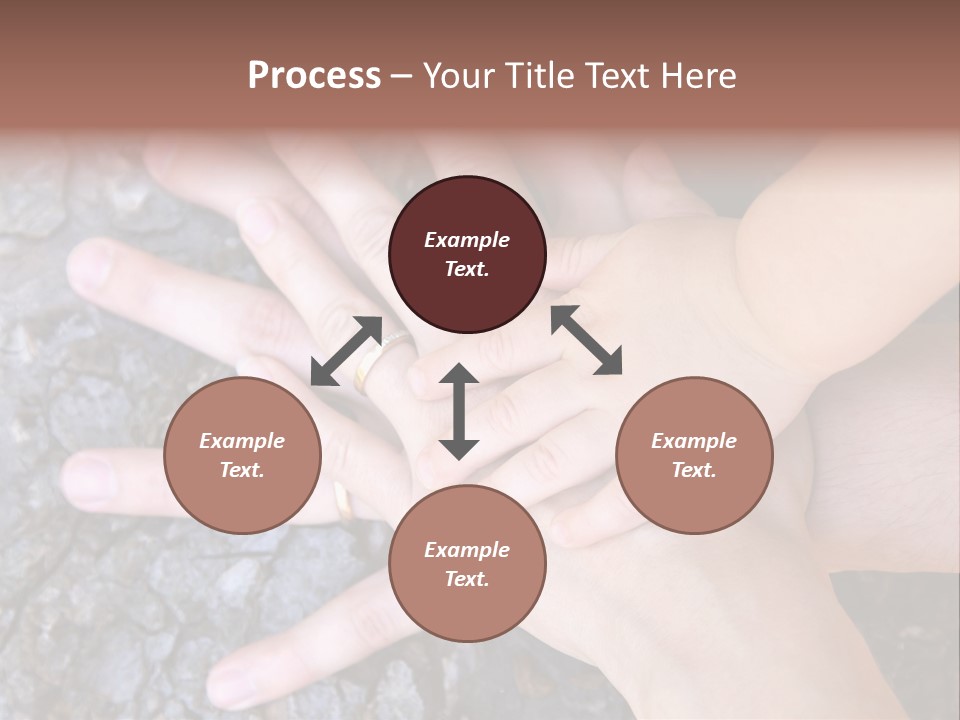 Small Family Concept Beginning PowerPoint Template