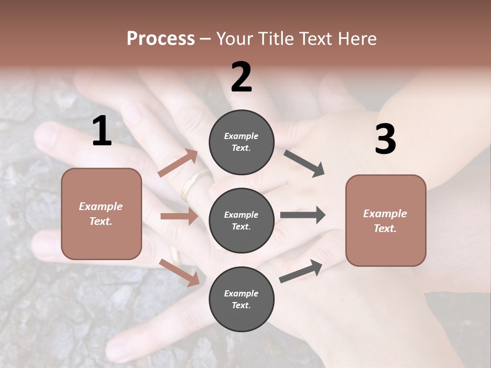 Small Family Concept Beginning PowerPoint Template