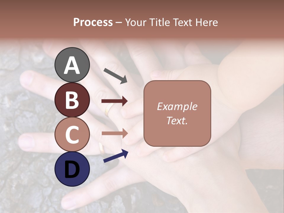 Small Family Concept Beginning PowerPoint Template