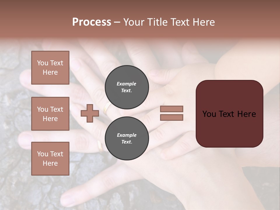 Small Family Concept Beginning PowerPoint Template