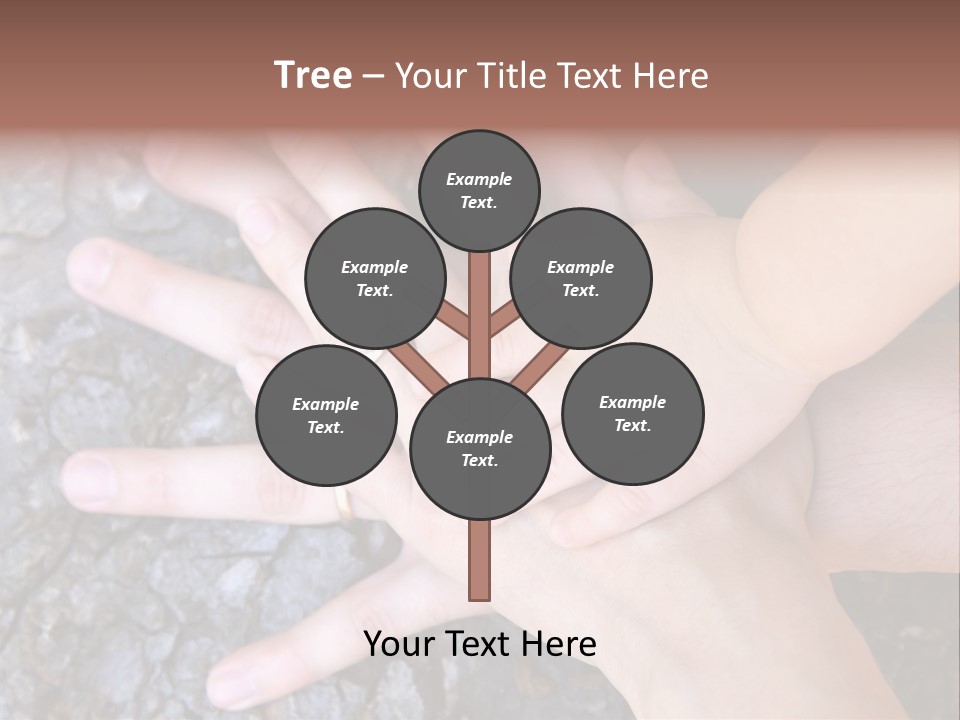 Small Family Concept Beginning PowerPoint Template