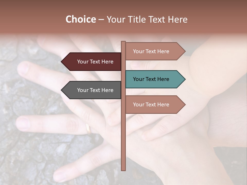 Small Family Concept Beginning PowerPoint Template