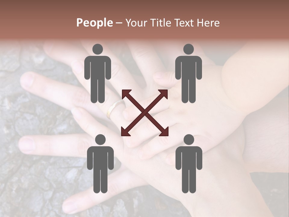 Small Family Concept Beginning PowerPoint Template