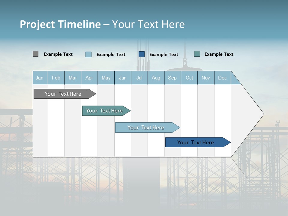 Housing Hardhat Structure PowerPoint Template