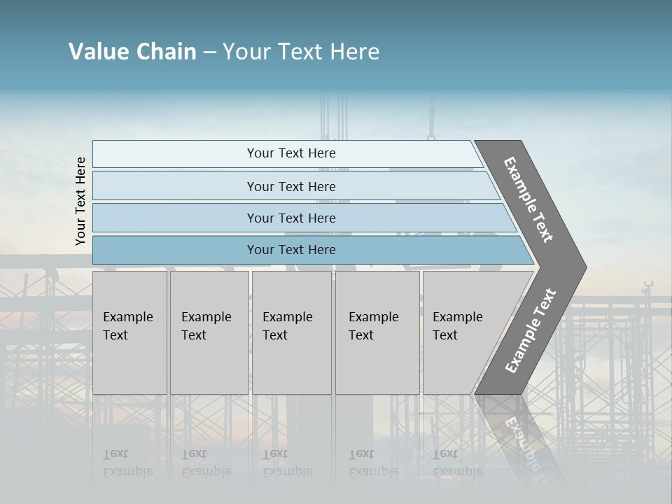 Housing Hardhat Structure PowerPoint Template