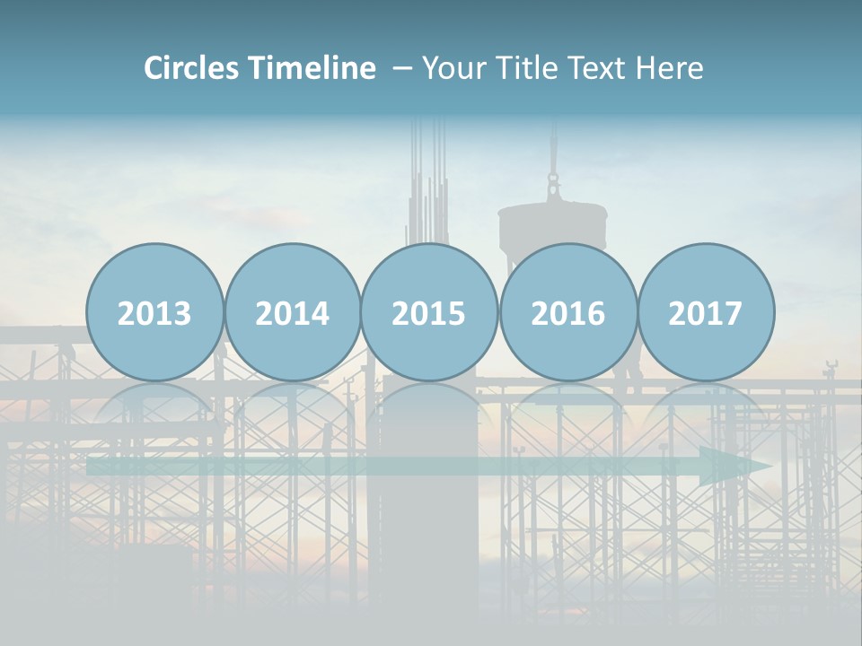 Housing Hardhat Structure PowerPoint Template