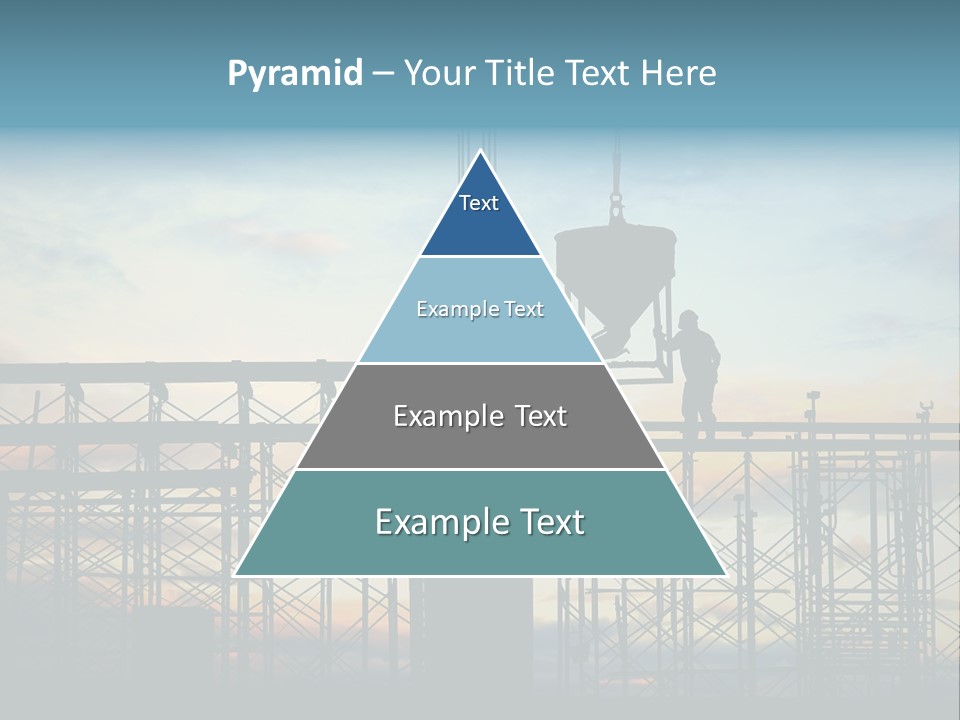 Housing Hardhat Structure PowerPoint Template