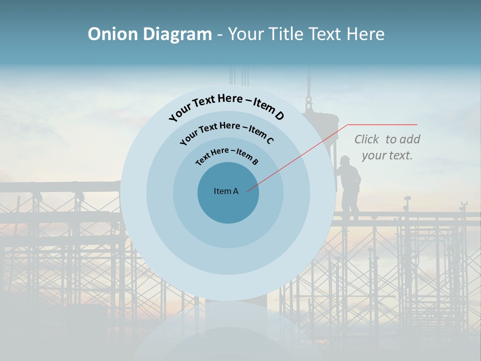 Housing Hardhat Structure PowerPoint Template
