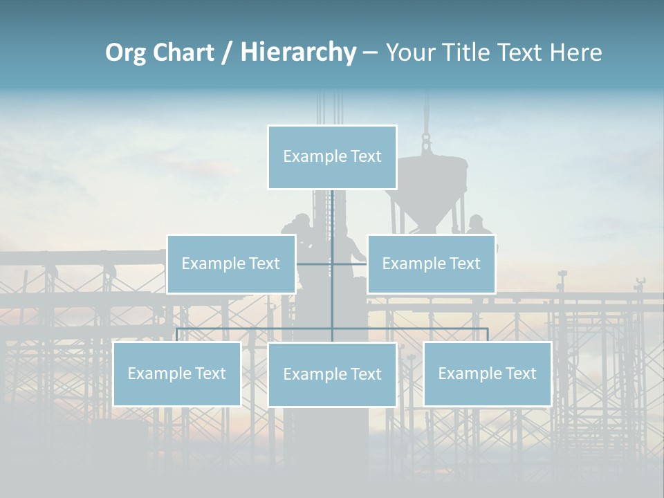 Housing Hardhat Structure PowerPoint Template