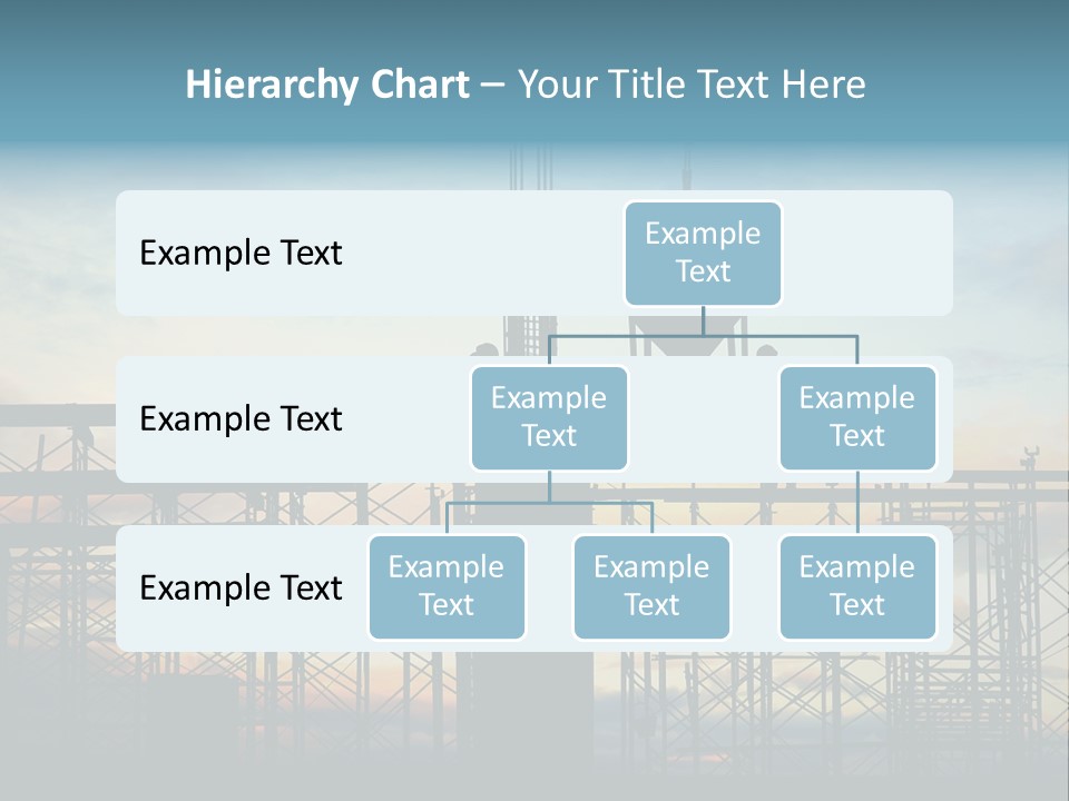 Housing Hardhat Structure PowerPoint Template