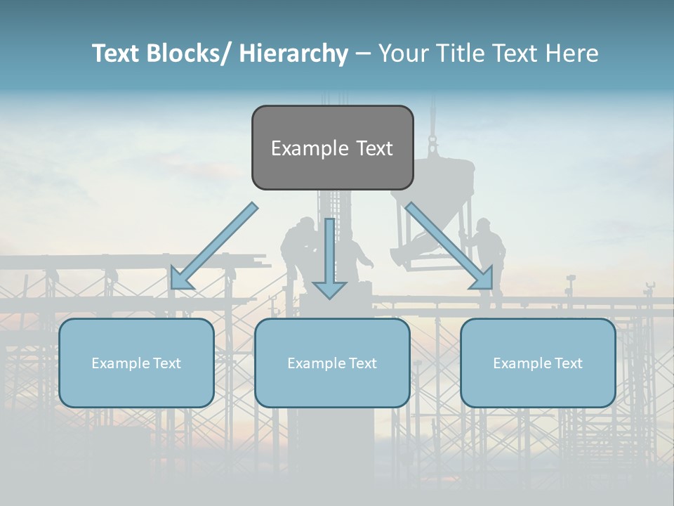 Housing Hardhat Structure PowerPoint Template