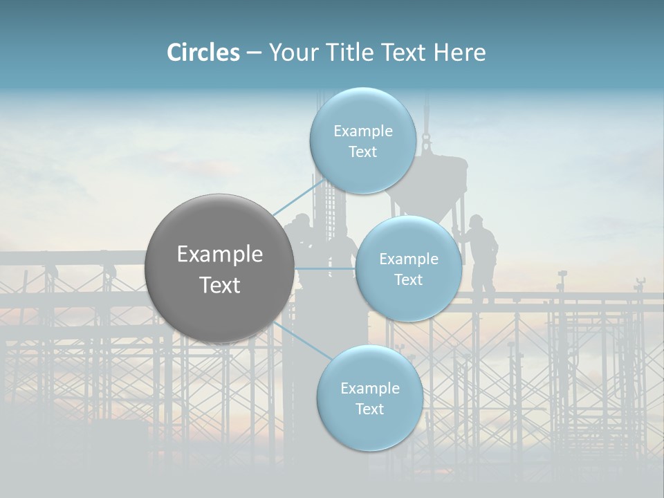 Housing Hardhat Structure PowerPoint Template