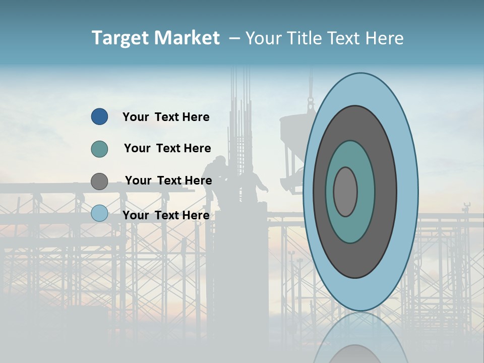 Housing Hardhat Structure PowerPoint Template