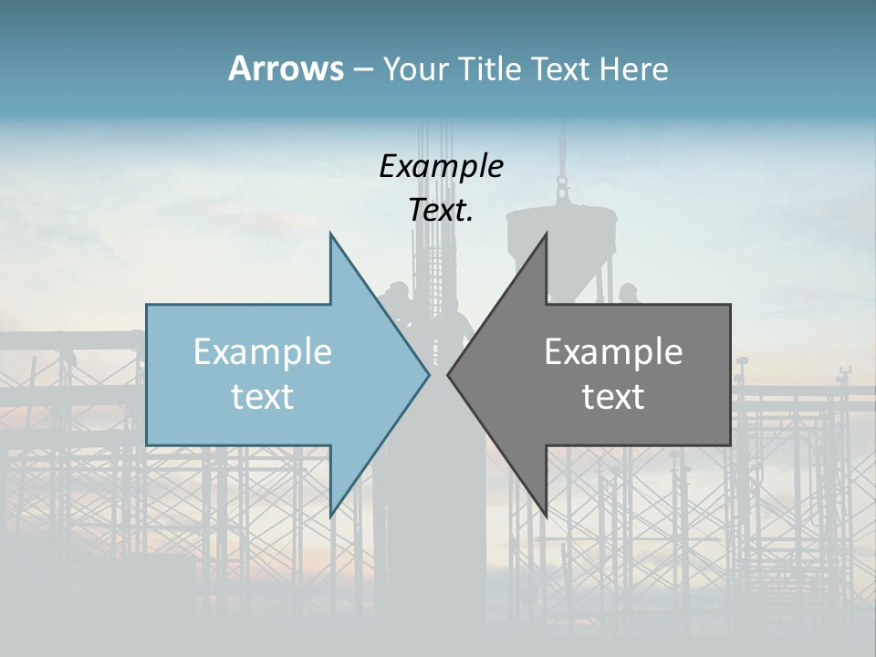 Housing Hardhat Structure PowerPoint Template