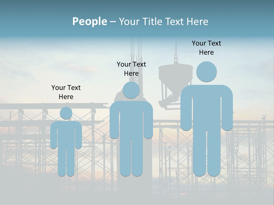 Housing Hardhat Structure PowerPoint Template