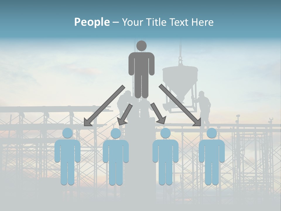 Housing Hardhat Structure PowerPoint Template