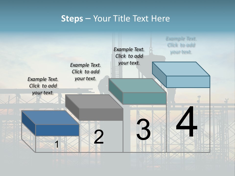 Housing Hardhat Structure PowerPoint Template
