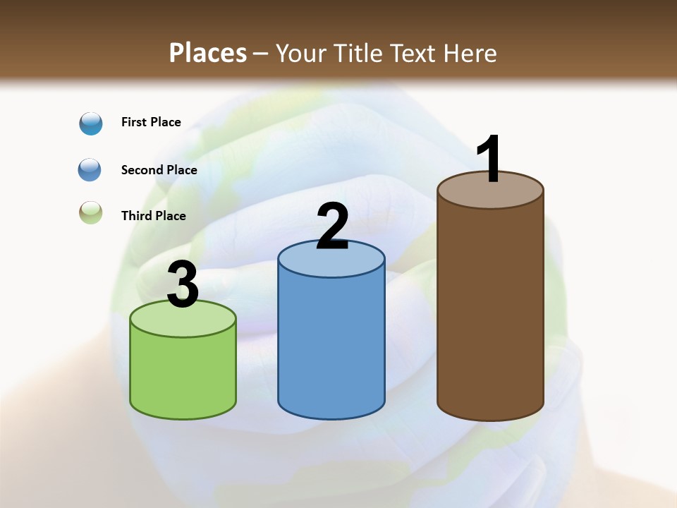 Natural Ozone Continent PowerPoint Template