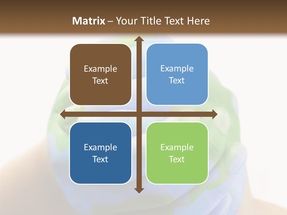 Natural Ozone Continent PowerPoint Template