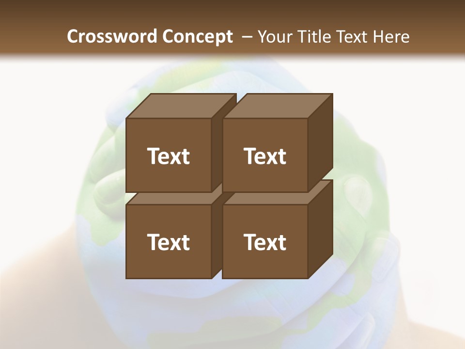 Natural Ozone Continent PowerPoint Template