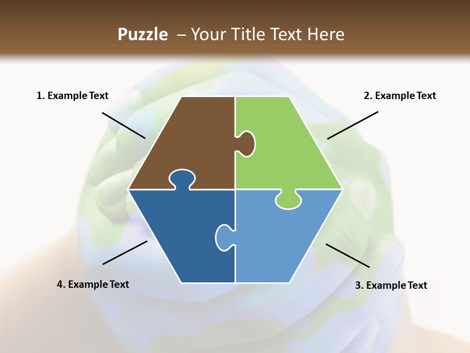 Natural Ozone Continent PowerPoint Template