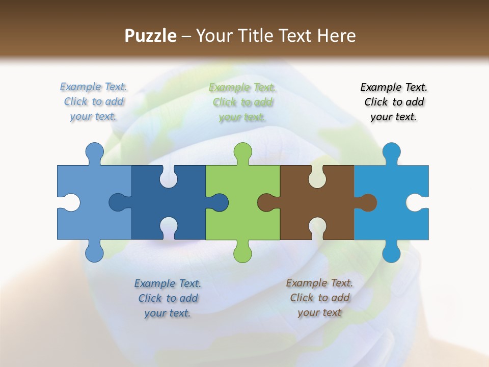 Natural Ozone Continent PowerPoint Template