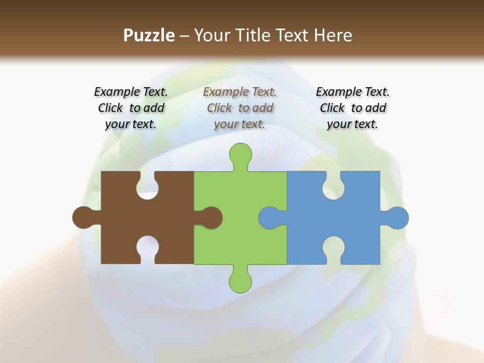 Natural Ozone Continent PowerPoint Template