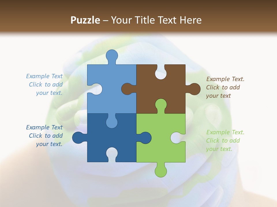 Natural Ozone Continent PowerPoint Template