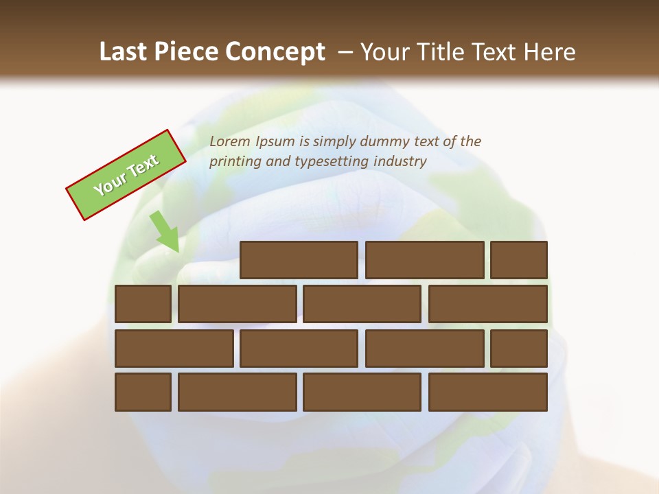 Natural Ozone Continent PowerPoint Template