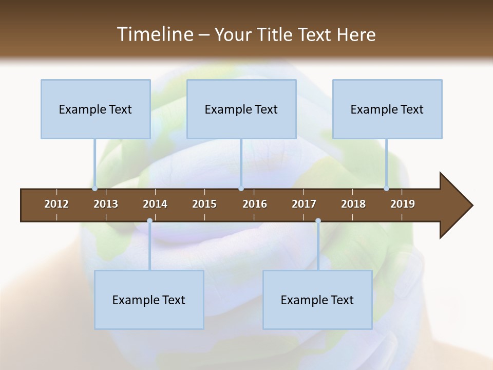 Natural Ozone Continent PowerPoint Template